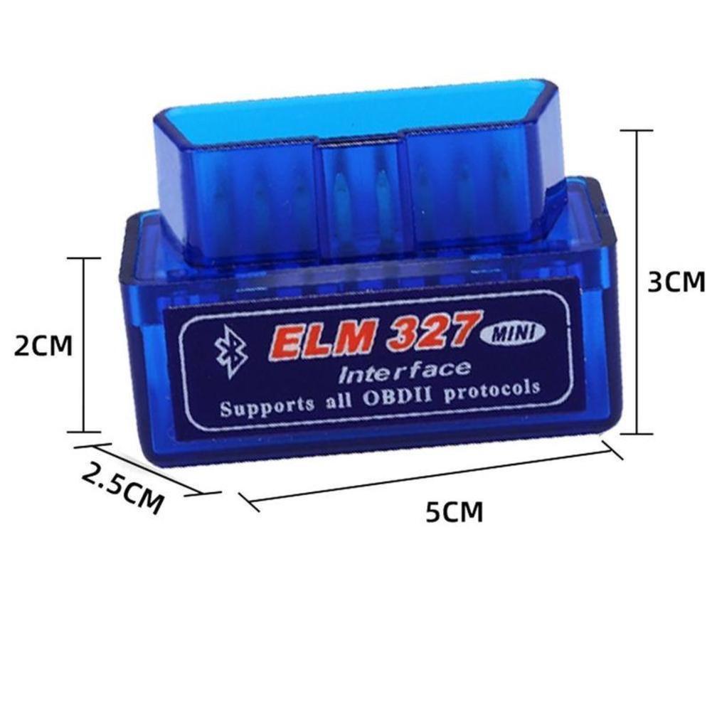 Thiết Bị Chẩn Đoán Lỗi Xe Hơi Mini Bluetooth Obd2 V1.5 Elm 327 V 1.5 Obd 2 S6K8