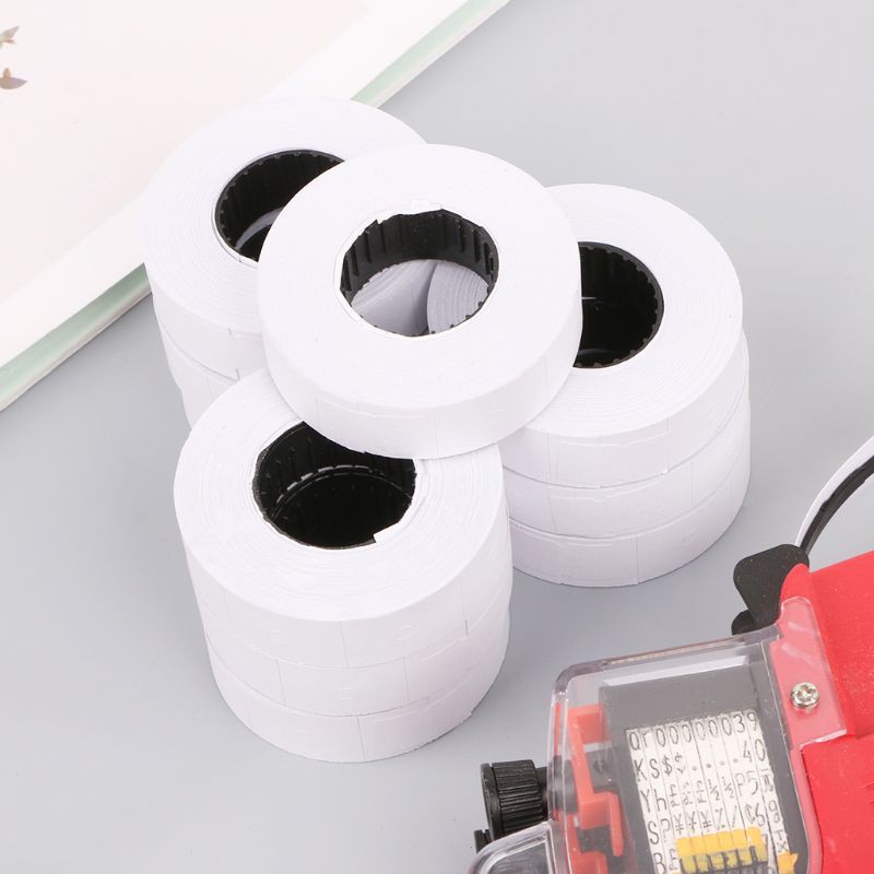 10 Cuộn nhãn dán ghi giá cho máy bắn nhãn Mx-6600