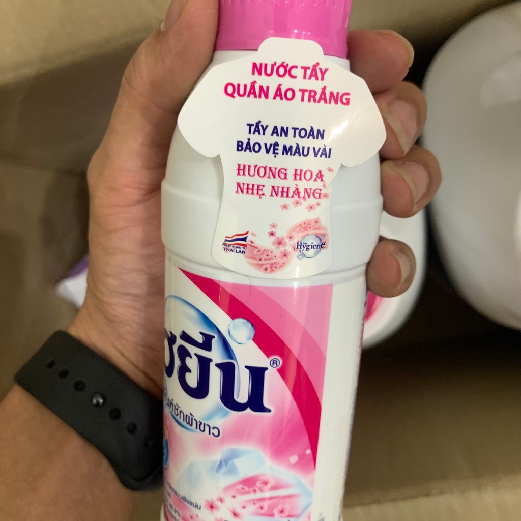 Nước Tẩy Quần Áo Trắng Và Màu Hygiene Thái Lan Loại 250ml