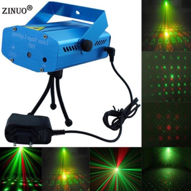 Đèn Laser Sân Khấu, Vũ Trường 6 Trong 1 Đèn Laze Trang Trí Phòng Karaoke, Tiệc Cưới, Sinh Nhật