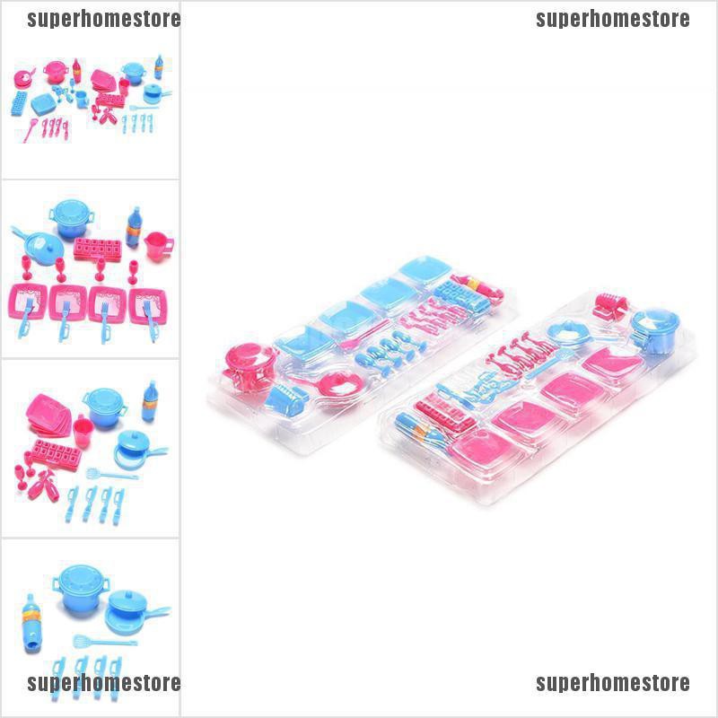 Set 18 Món Đồ Chơi Dụng Cụ Nhà Bếp Xinh Xắn Cho Bé