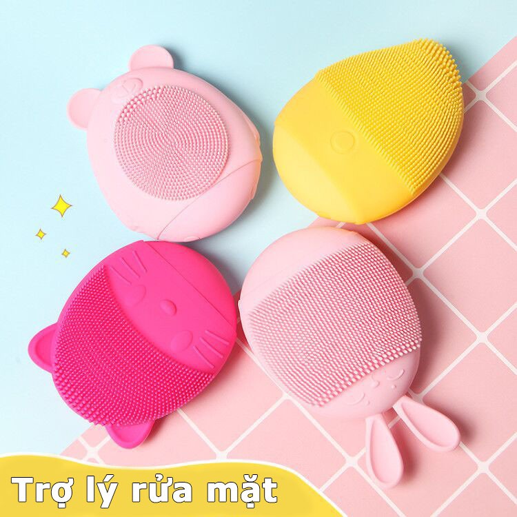 Máy rửa mặt "CLEANSER" mini siêu tiện lợi, massage mặt, tẩy tế bào chết, làm sạch sâu lỗ chân lông, cho làn da khỏe đẹp