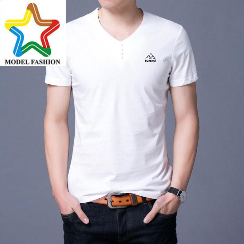 (Chính Hãng) Áo Thun Nam Ngắn Tay Cổ Tim Body aodacc BN06 - Trắng 🔥𝑭𝑹𝑬𝑬𝑺𝑯𝑰𝑷🔥