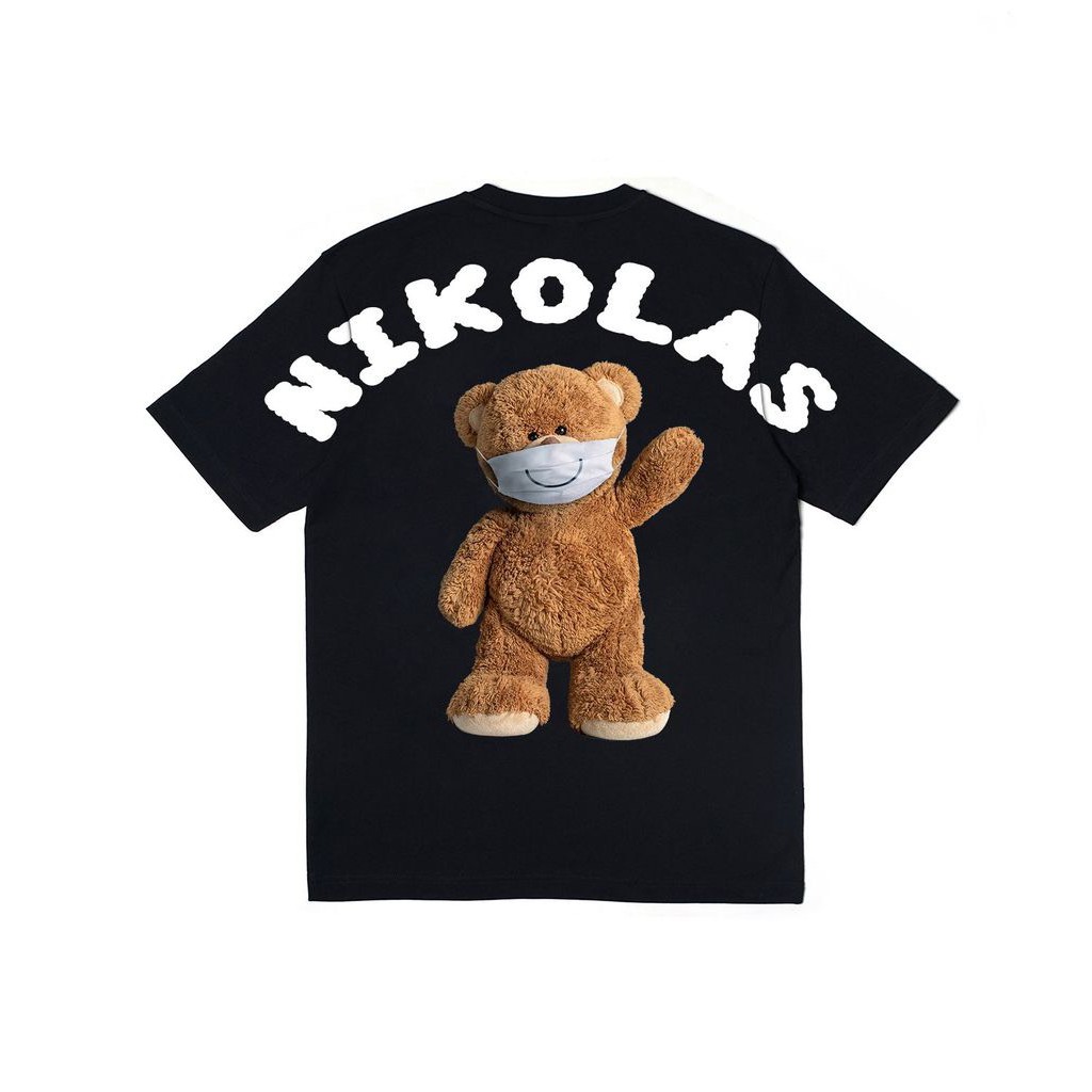Áo thun Unisex Nikolas 100% Cotton TEDDY MASK X 2021 | BigBuy360 - bigbuy360.vn