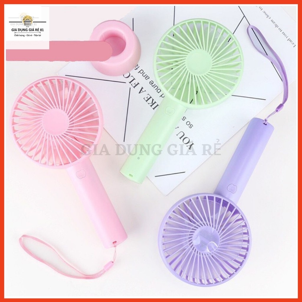 Quạt Mini Cầm Tay Hình Dễ Thương - QUẠT 3 CHẾ ĐỘ LOẠI 1 | BigBuy360 - bigbuy360.vn