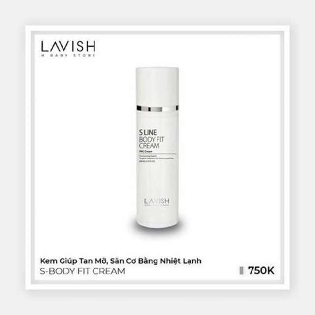 Kem tan mỡ săn cơ Sline Body