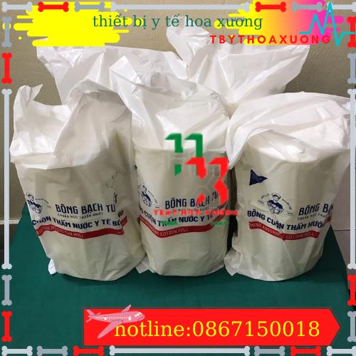 Bông Gòn Y Tế Bạch Tuyết 01kg - Bông Bạch Tuyết
