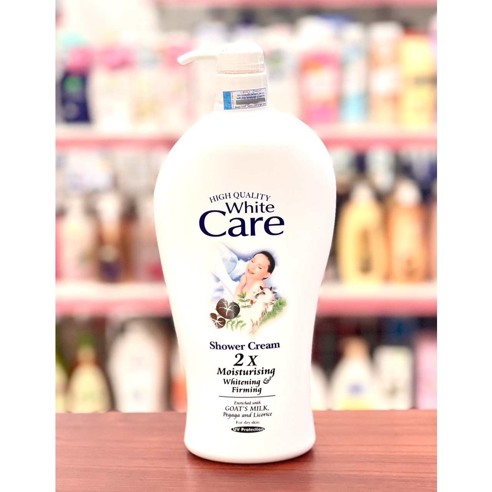 Sữa Tắm Trắng Dê White Care 1200ml chính hãng