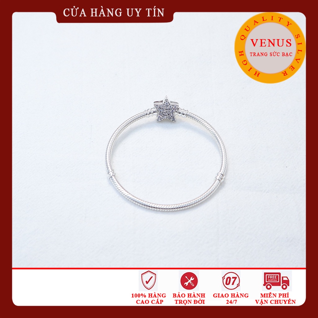 Vòng charm khóa ngôi sao- Mã sản phẩm VENUSV27