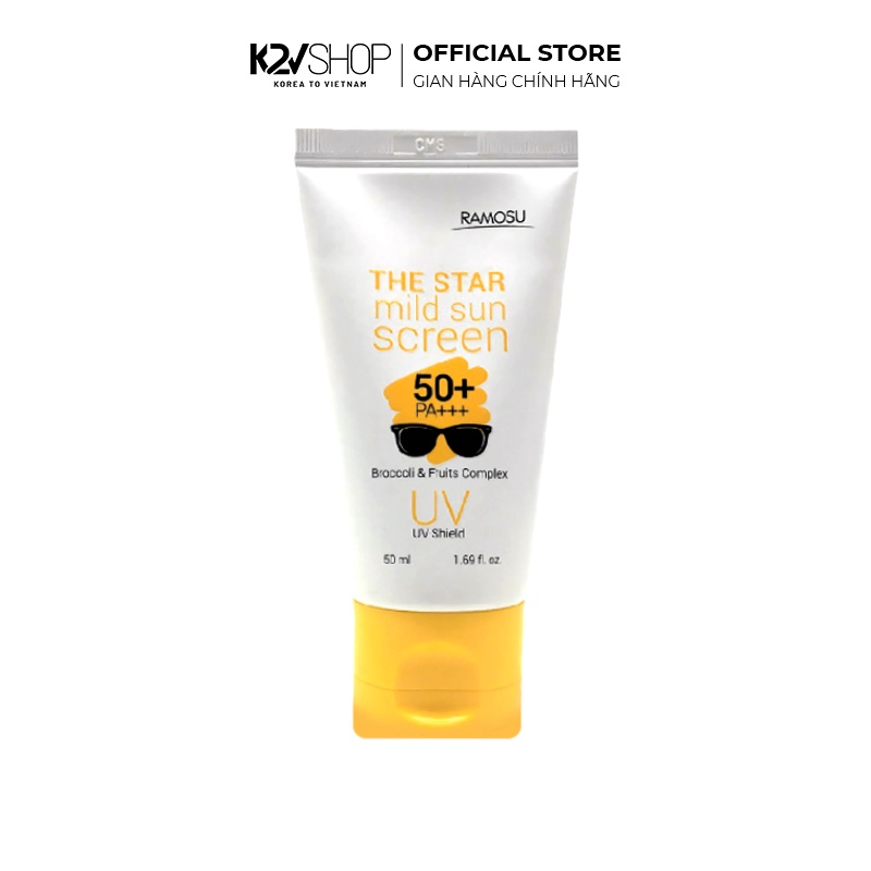 Kem Chống Nắng Hằng Ngày Ramosu Mild Sunscreen 50ml - K2V Shop