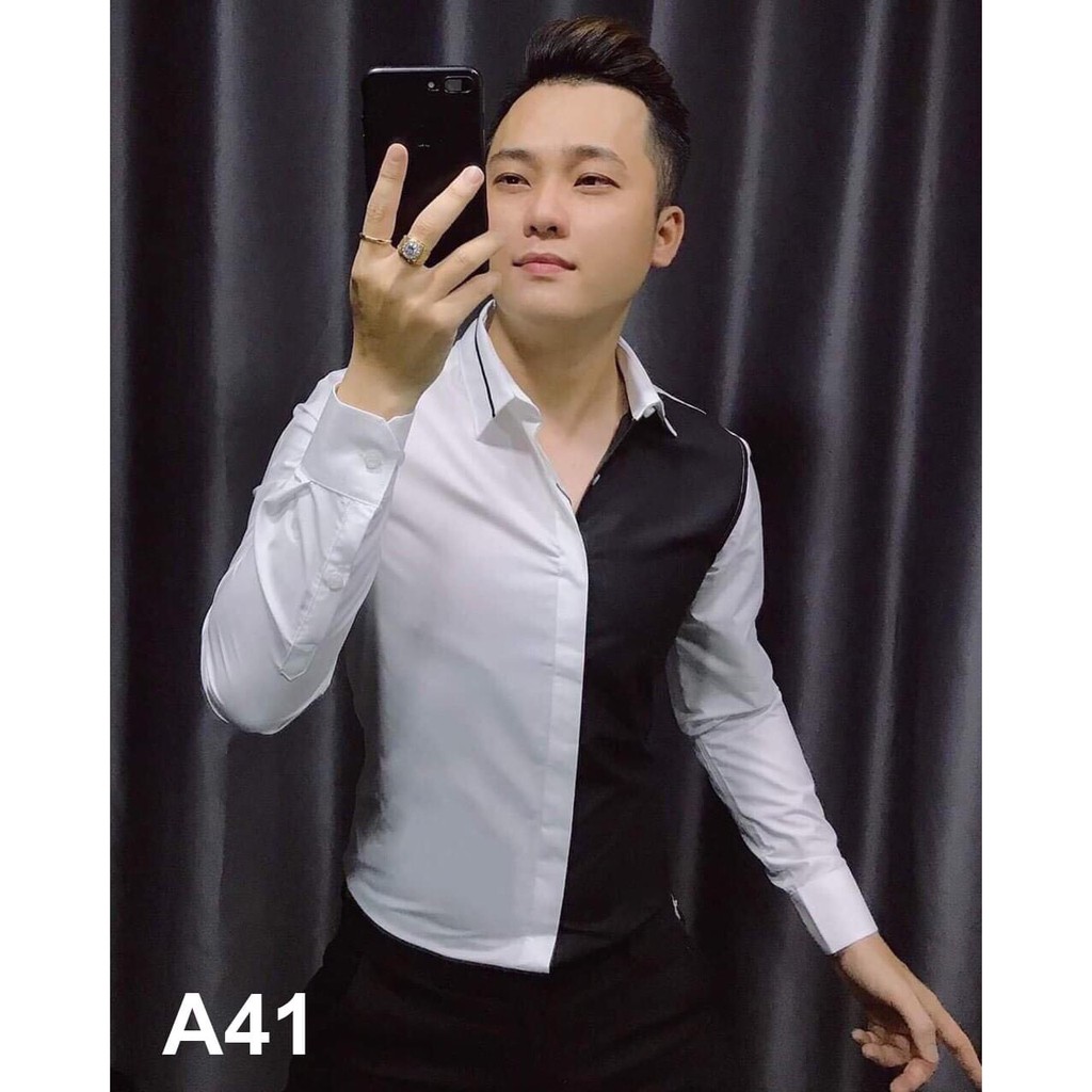 HOT SALE ÁO SƠ MI NAM Nữ DÀI TAY CỔ BẺ CHẤT VẢI KATE THÁI | BigBuy360 - bigbuy360.vn