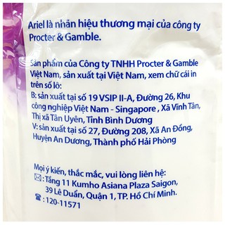Bột giặt Ariel giữ màu 5.5kg