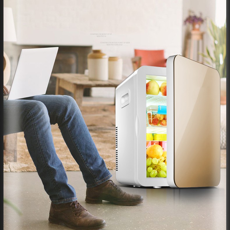 Tủ lạnh mini 20L tiện dụng cắm điện trực tiếp