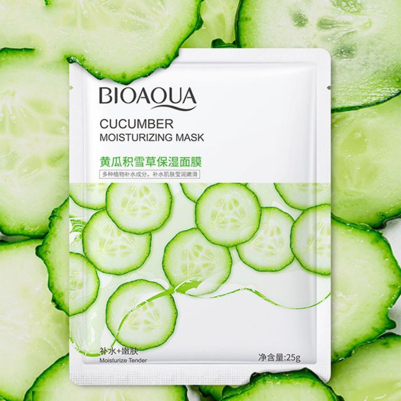 Một Miếng Mặt nạ giấy Bioaqua vị Trái Cây tự nhiên cao cấp chính hãng