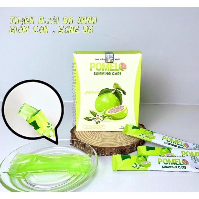 Thạch Bưởi Hỗ Trợ Đẹp Da Thon Dáng Pomelo Slimming Care - 1 gói