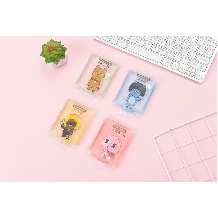 TS11 túi sưởi mini bẻ xu hình chữ nhật 11,5*8,5 cm dùng được nhiều lần có hộp