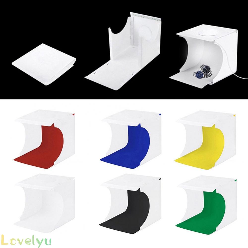 [ FAST SHIPPING ]20cm Folding Portable 550LM Light Photo Lighting-Studio Tent Box-Kit Main Studio