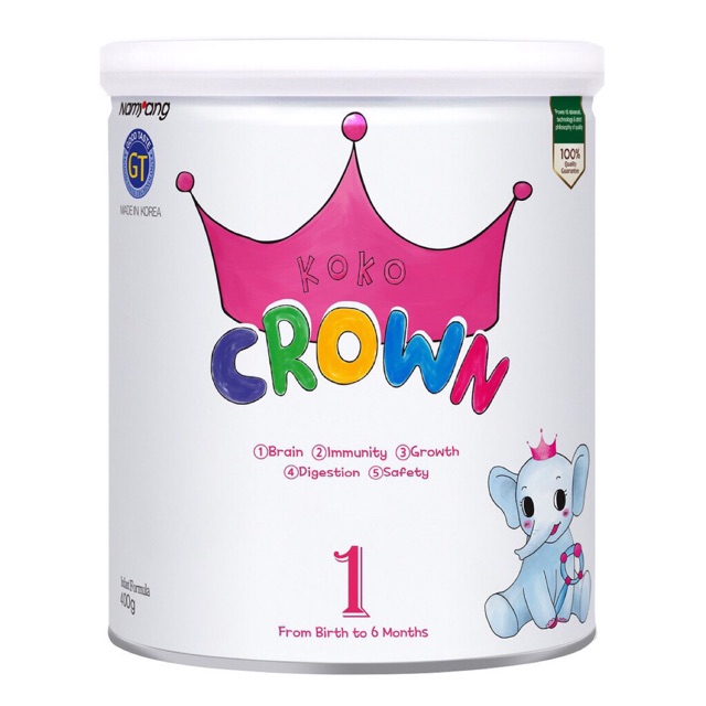 Sữa Koko crow số 1 400g