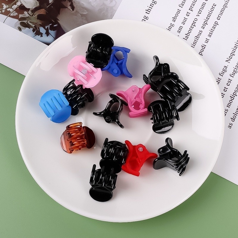 Set 10 Kẹp Tóc Kiểu Dáng Đơn Giản Thanh Lịch Dành Cho Nữ