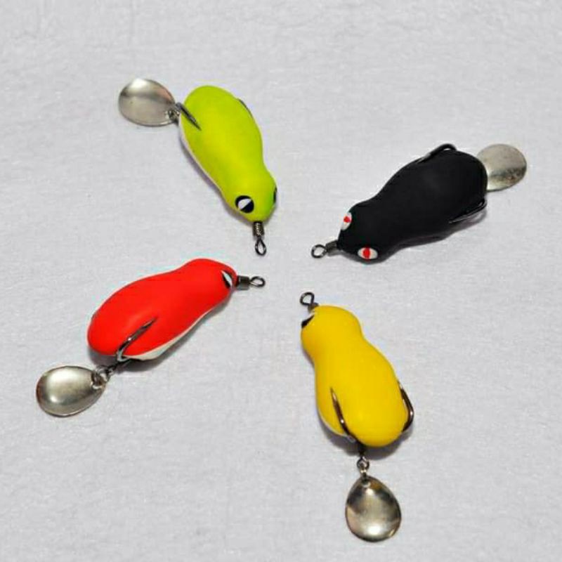 Mồi Câu Cá Lóc Nhái Hơi TNT Lures F48 8g 48mm