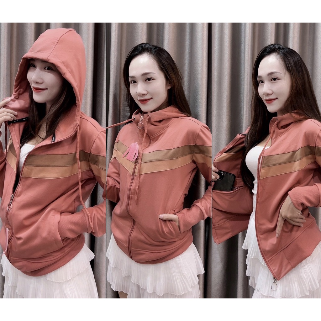 Aó Khoác Đi Nắng Phối Ngực , Nón To  , 6 Túi , Size 40/70kg