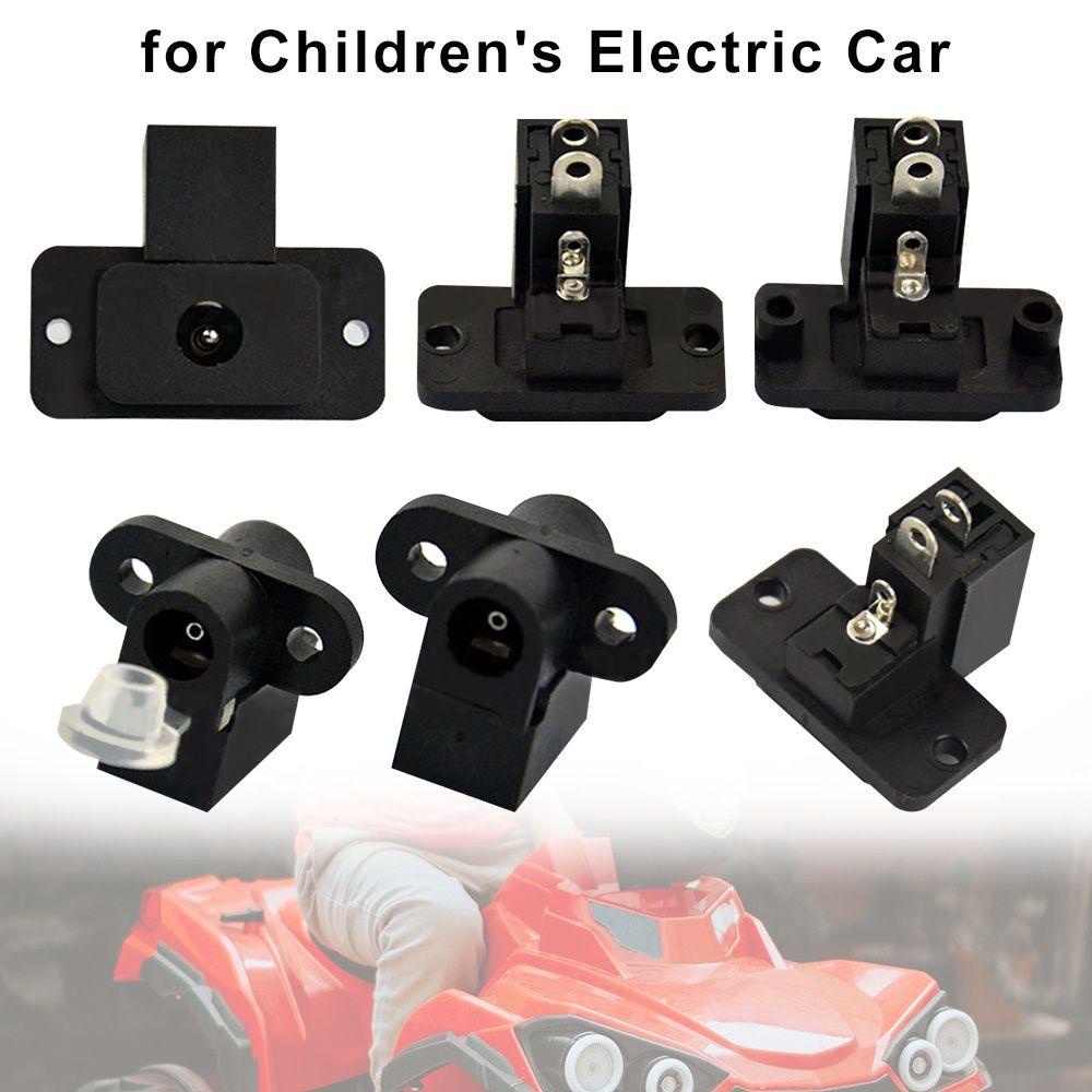 Bộ 4 Cổng Sạc Tròn 6V 12V Cho Xe Đẩy Em Bé
