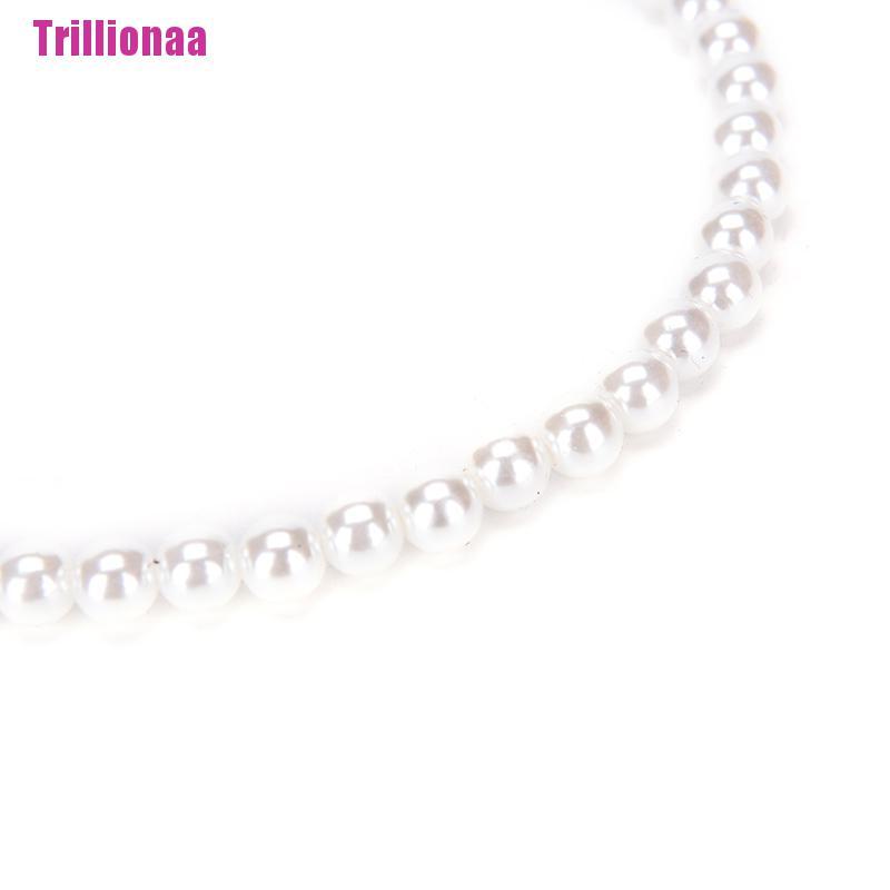 Set trang sức gồm dây chuyền / vòng tay / nhẫn ngọc trai xinh xắn cho bé