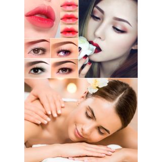 TRANH DÁN KÍNH 3D SPA, PHUN XĂM 70x100