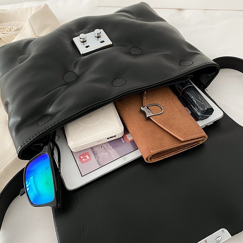 Túi Đeo Vai JASMIN NOIR Da PU Dây Xích Nhỏ Phong Cách Sang Trọng Thời Trang 2021