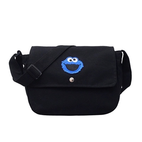 Ba Lô Du Lịch Vải Canvas Họa Tiết Hoạt Hình Phong Cách Hàn Quốc Mới Cho Nữ