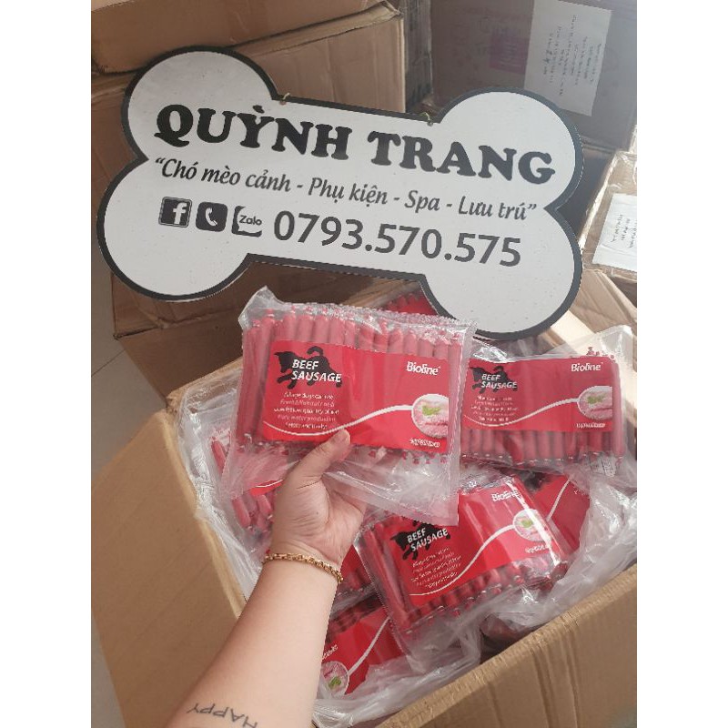 Xúc xích dành riêng cho chó mèo