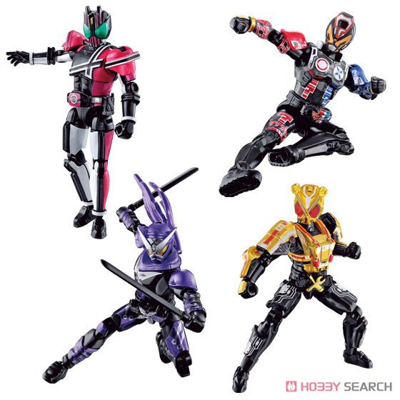 [Mới-có sẵn] Mô hình SODO Kamen Rider Shinobi -Quiz - Kikai - Decade trong Zi-O Series