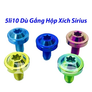 ỐC TITAN GR5 5li10 Đầu Dù Carte Sirus-Bọc Sên Sirus