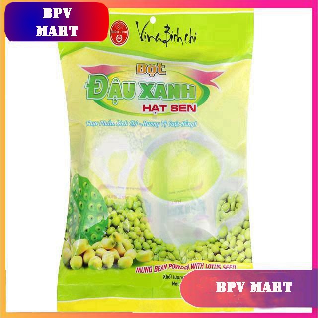 Bột đậu xanh hạt sen Bích Chi bịch 350g| SỮA ĂN SÁNG| BÁNH ĂN SÁNG| BÁNH | BỘT DINH DƯỠNG - BPMart - BPV Mart