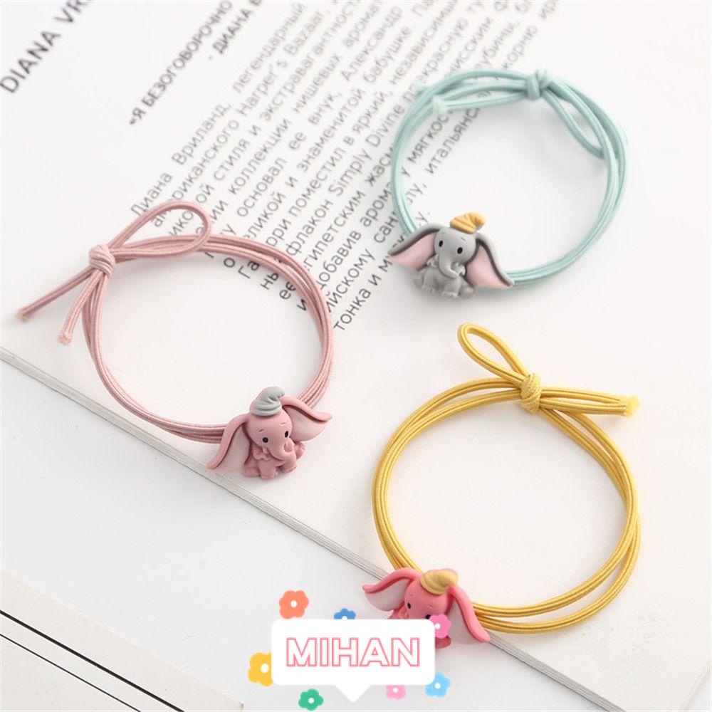 Dây Buộc Tóc Đuôi Ngựa Co Giãn Hình Chú Voi Dumbo Phong Cách Hàn Quốc MIHAN1