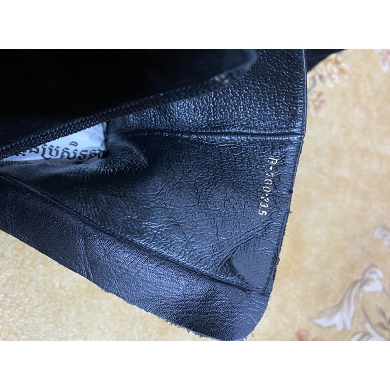 Giày boots da thật Size 36/37