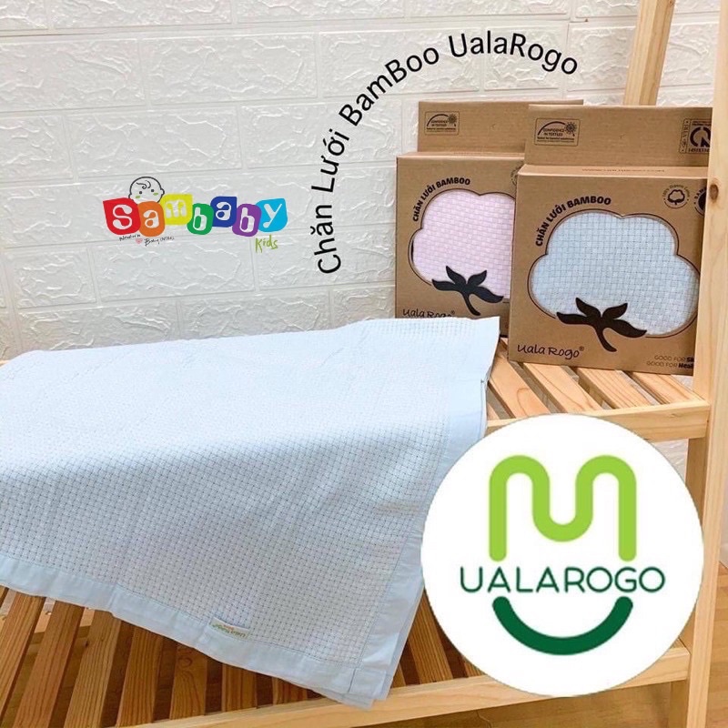 Chăn lưới sợi tre Uala &amp; Rogo cho bé