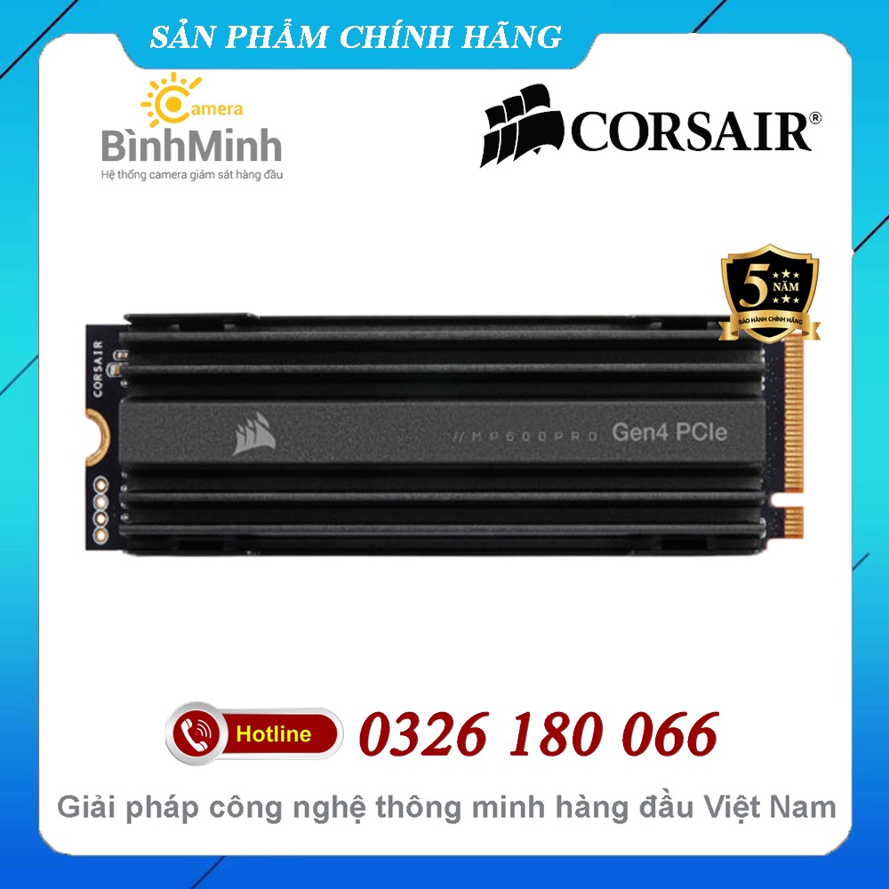 Ổ Cứng SSD 1TB / 2TB Corsair MP600 Pro NVMe M.2 PCIe Gen4 x4 2280