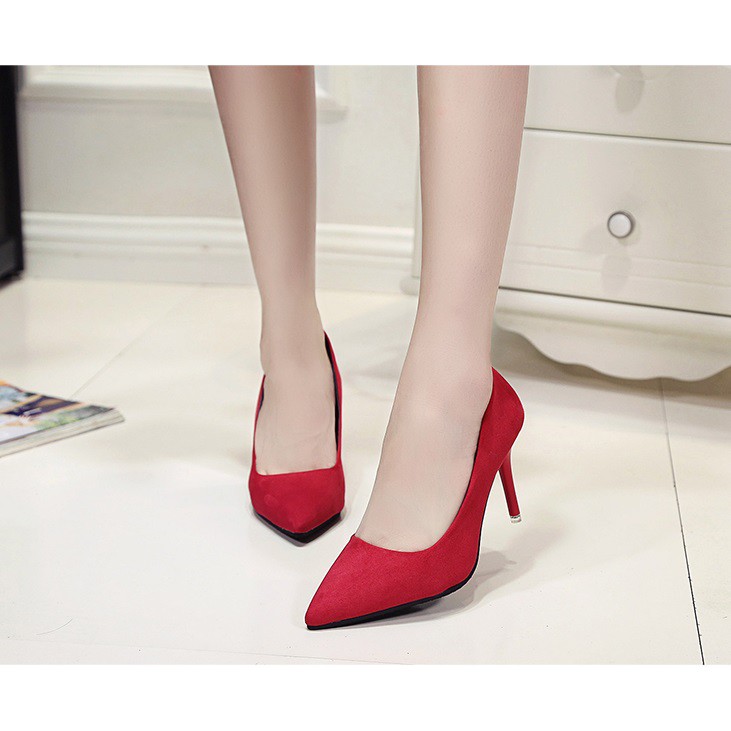 Giày cao gót nữ 7cm chất siêu đẹp đi êm chân và chắc chắn