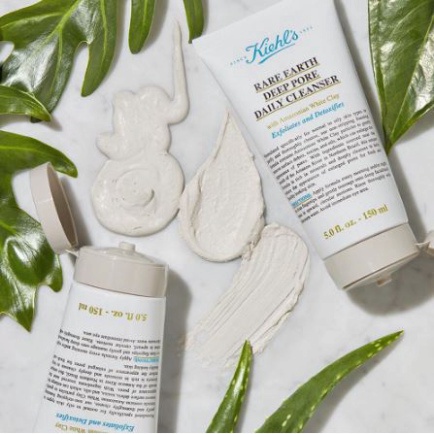Kiehl's Rare Earth Deep Pore Daily Cleanser - Sữa Rửa Mặt Đất Sét Cho Da Dầu 150ml