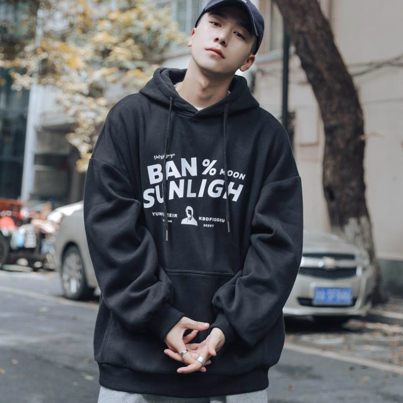 Áo Hoodies Nam Sunligh Nón Lớn 2 Lớp Chất Nỉ Dày Mịn Form rộng Che Nắng Chắn Gió Mặc Thoải Mái NEW UNISEX