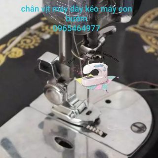 Chân vịt may dây kéo máy may con bướm