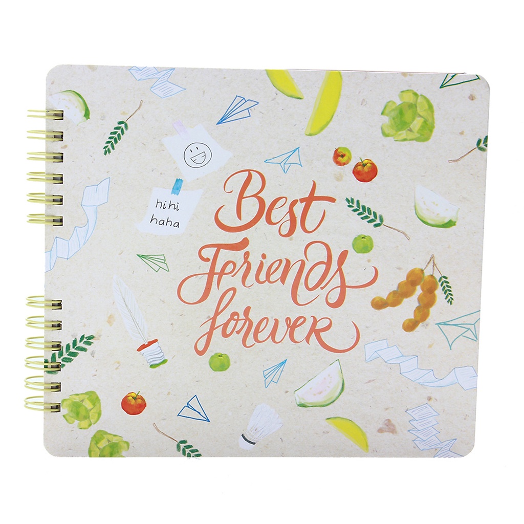 Sổ Tay Lưu Bút 120 Trang Khai Trí Stationery Goodbye My Friends