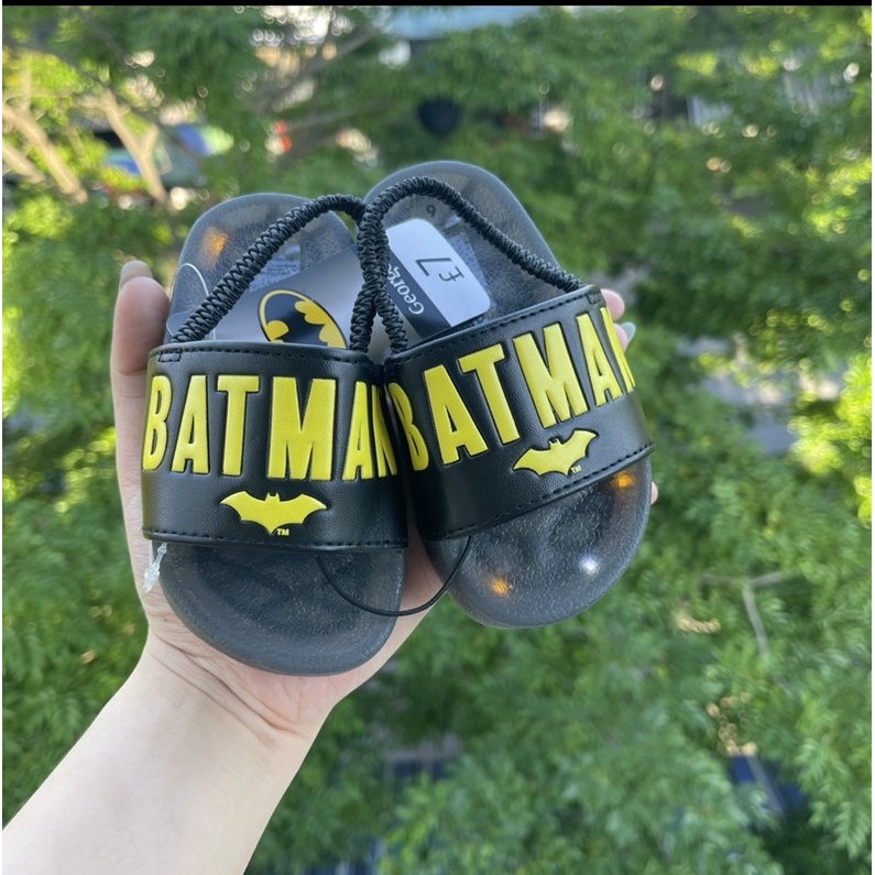 Dép Batman nháy đèn GEO AUTH săn sale 60% UK