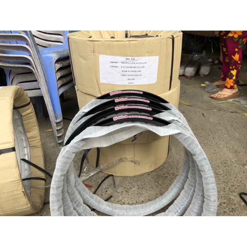 Cặp niềng nhôm Solute rim made in thailand