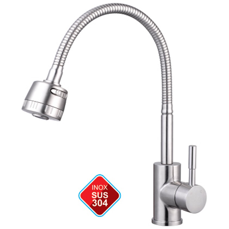 VÒI RỬA BÁT LK-605 LUCKY INOX 304