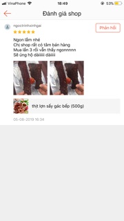 Thịt Lợn Gác Bếp 200g (gói ăn thử tặng kèm chẩm chéo) Đặc Sản Tây Bắc