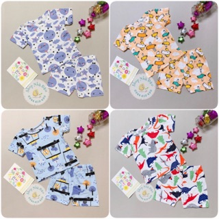 Bộ cotton tăm sợi tre bé trai/ bé gái