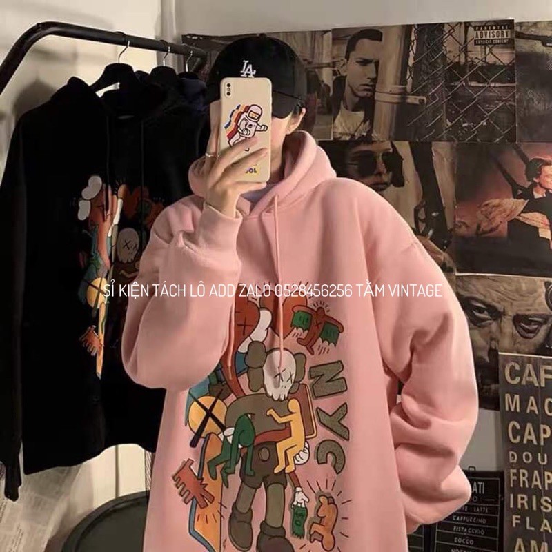 ✅ Áo Hoodie KAWS Effect, form đứng Unisex , Hoodie Hottrend | BigBuy360 - bigbuy360.vn