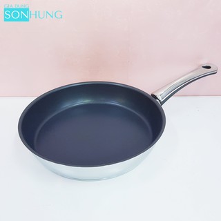 CHẢO RÁN INOX CHỐNG DÍNH BERNDES NHẬP KHẨU ĐỨC 28CM